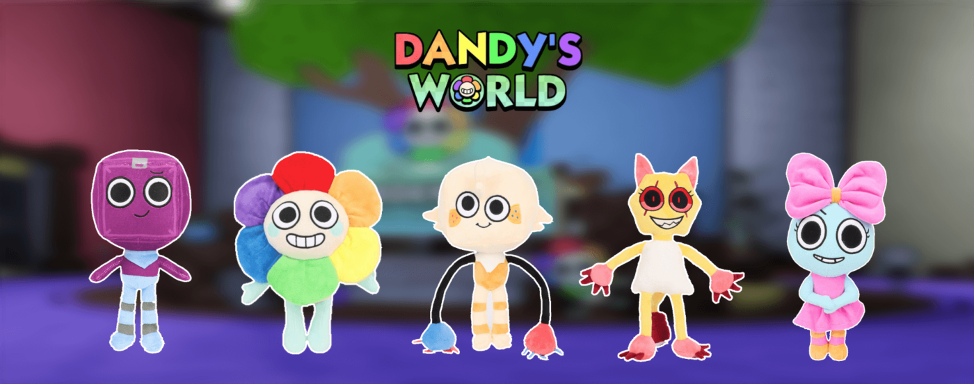 Dandy's World Plush Banners